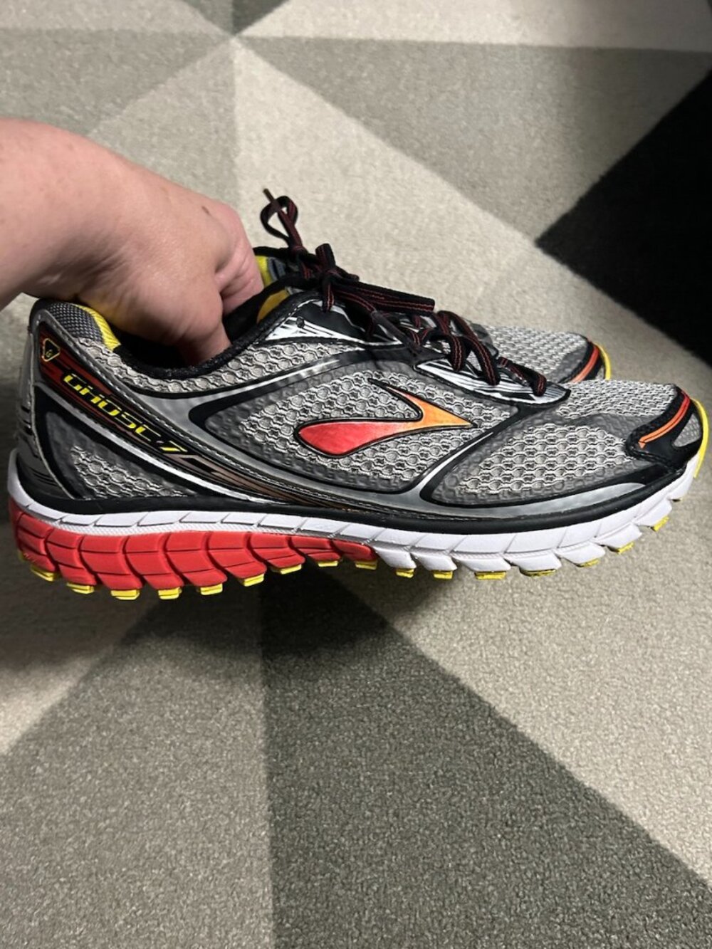 Brooks Ghost 7 Men's Running/Walking‎ Athletic Sneakers Size 10 2E (WIDE)